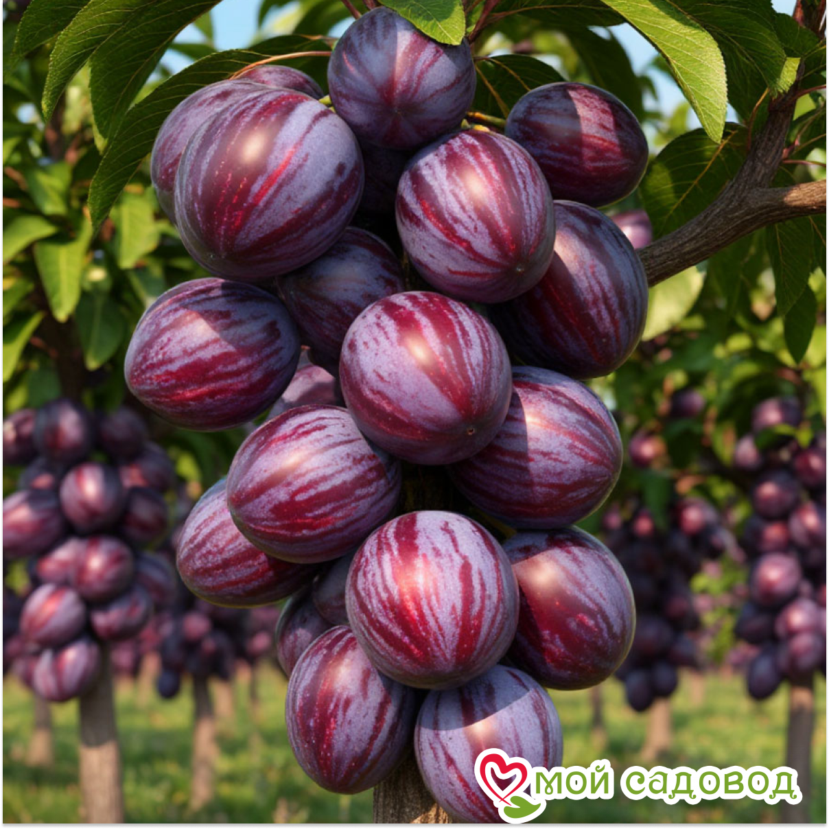 Слива Заречная Колоновидная